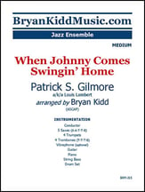 When Johnny Comes Swingin' Home Jazz Ensemble sheet music cover